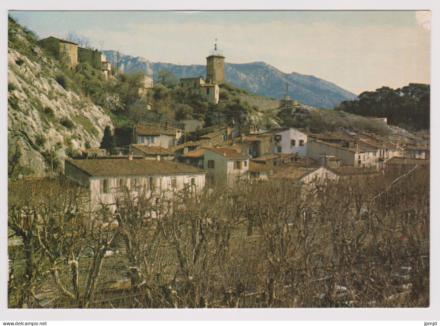 13 - ROQUEVAIRE - Le Cours - L'Horloge - 1982 - Roquevaire