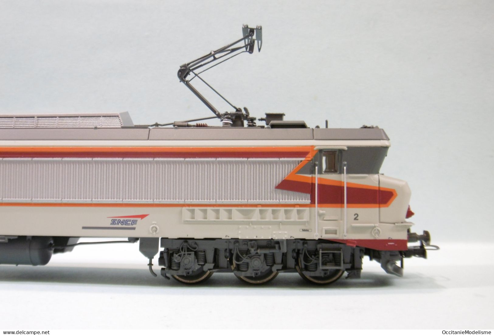 Jouef - Locomotive ELECTRIQUE CC 6543 6500 SNCF Béton rouge ép. V réf. HJ2370 Neuf HO 1/87