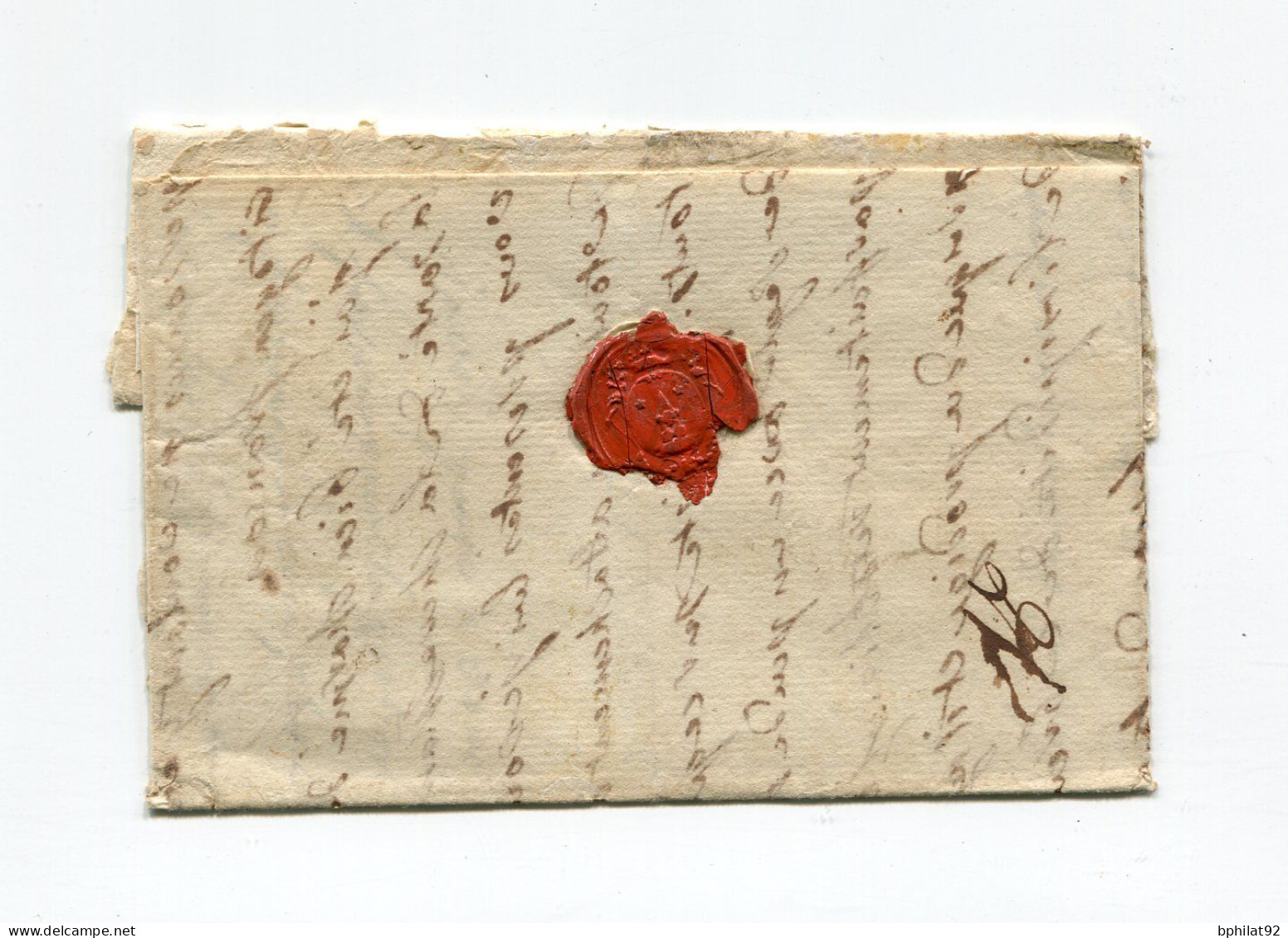 !!! LETTRE DE 1788 POUR LA FRANCE,  AVEC MARQUE DE PROVENANCE "DAENNEMARK" - ...-1851 Prephilately