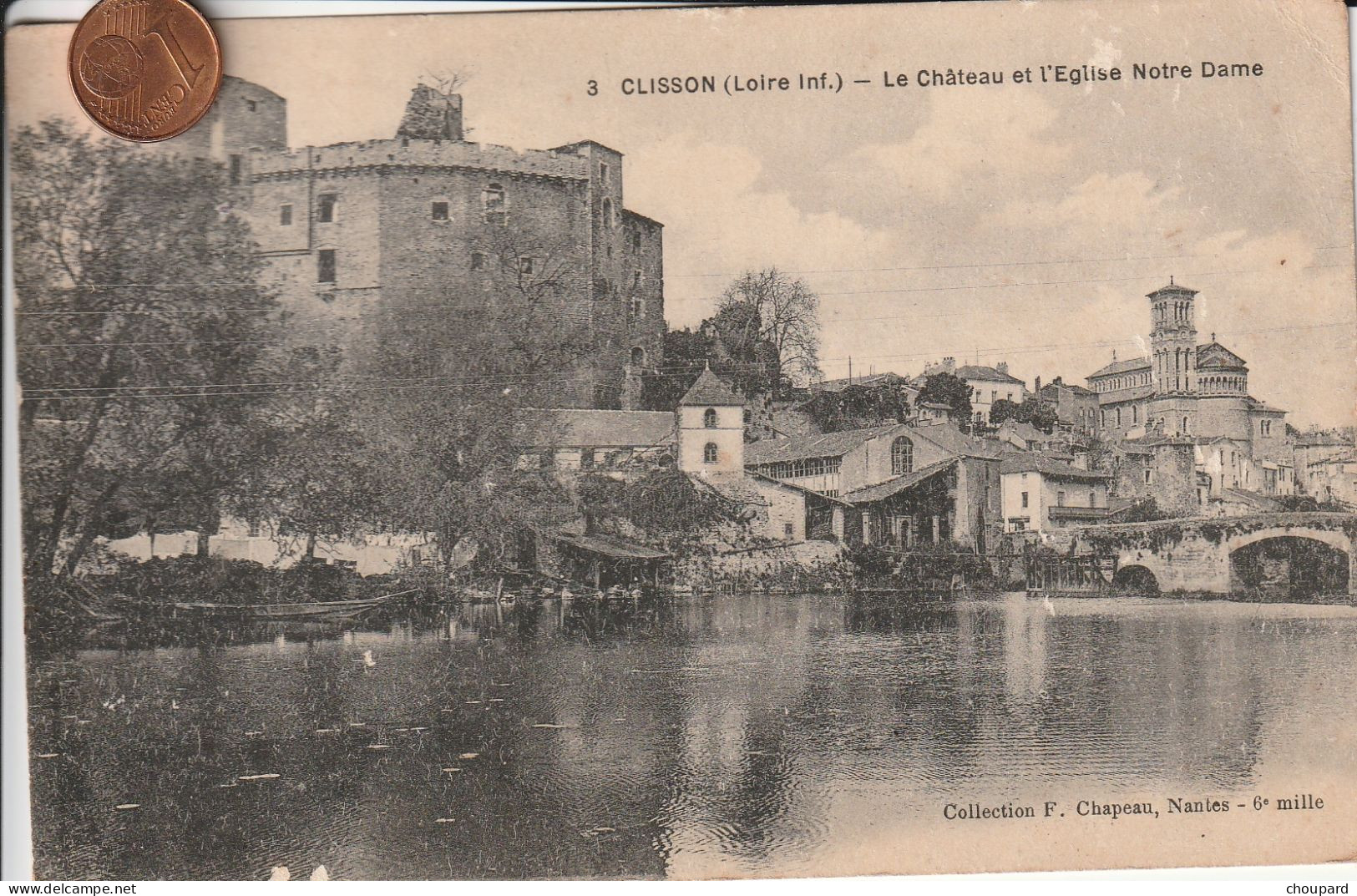 44  - Carte Postale Ancienne De  CLISSON   Le Chateau - Clisson