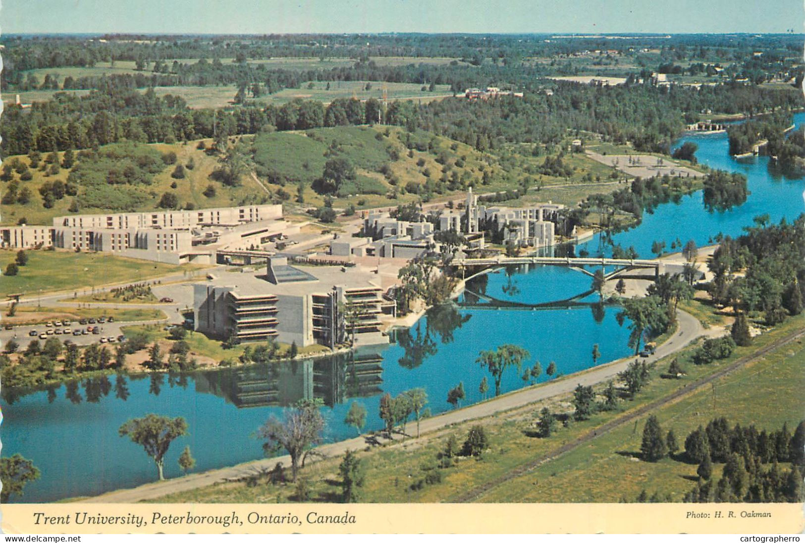 Postcard Canada > Ontario > Peterborough Trent University - Peterborough