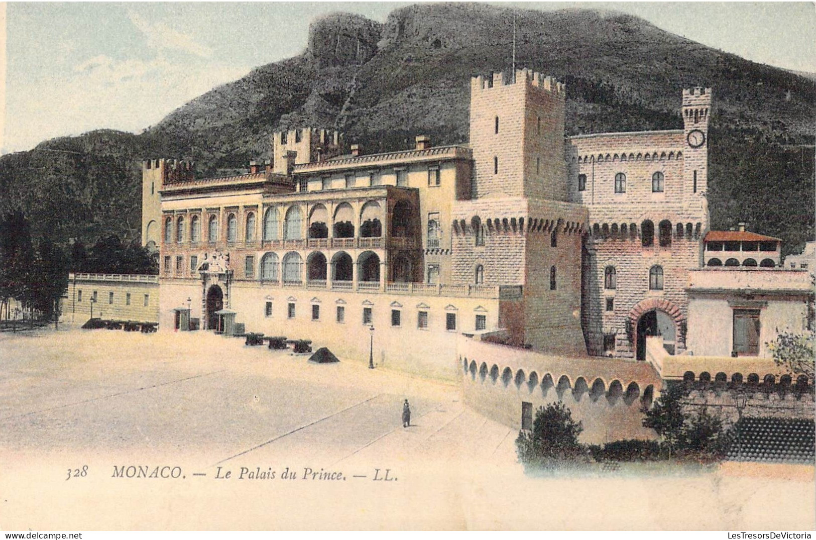 MONACO - Le Palais Du Prince - Carte Postale Ancienne - Palacio Del Príncipe