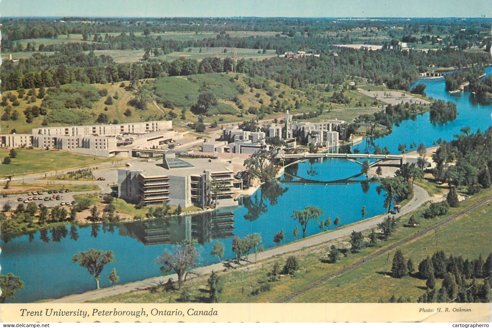 Postcard Canada > Ontario > Peterborough Trent University - Peterborough