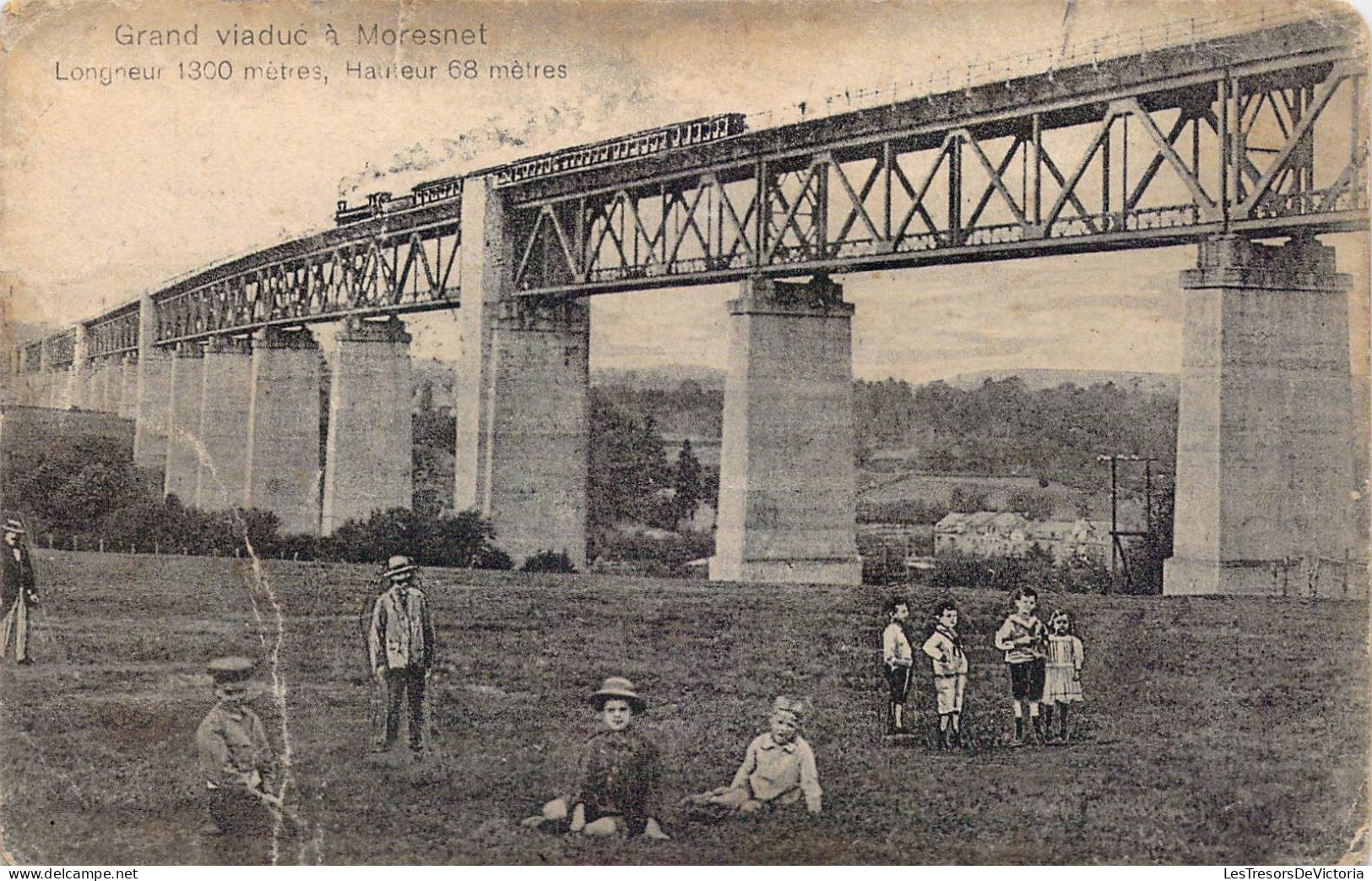 BELGIQUE - Plombières - Grand Viaduc De Moresnet - Carte Postale Ancienne - Plombières