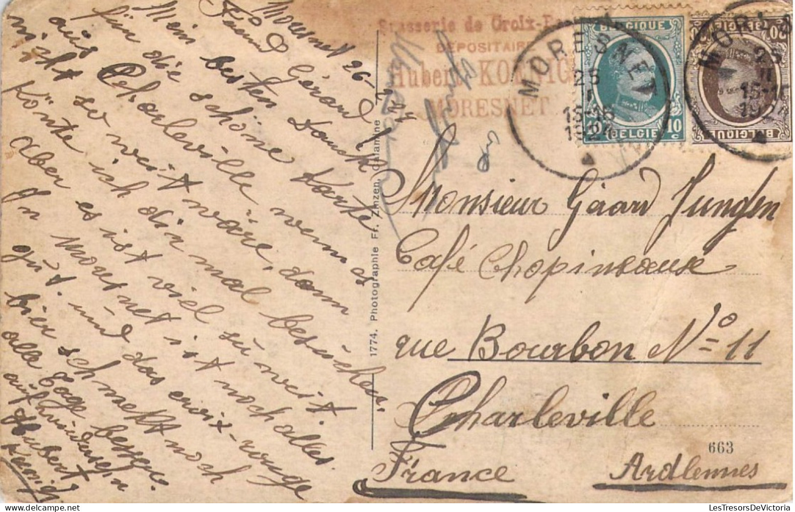 BELGIQUE - Plombières - Grand Viaduc De Moresnet - Carte Postale Ancienne - Blieberg