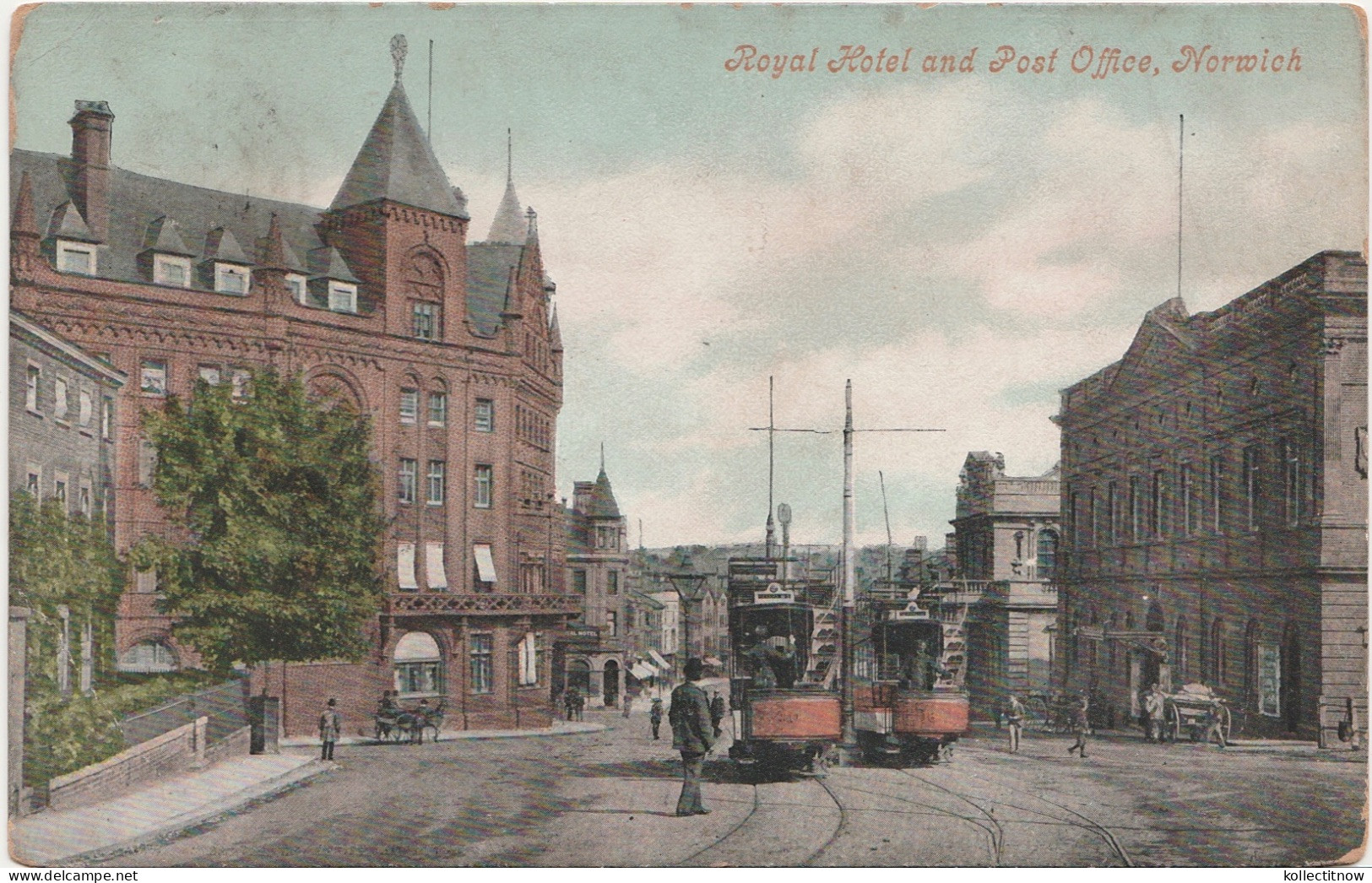 ROYAL HOTEL AND POST OFFICE - NORWICH - Norwich