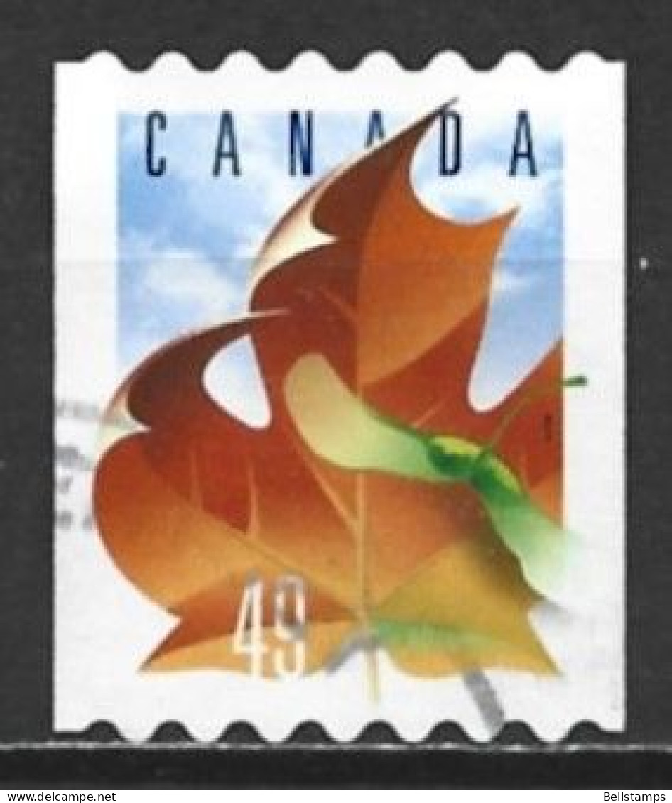 Canada 2003. Scott #2008 (U) Maple Leaf And Samara - Coil Stamps