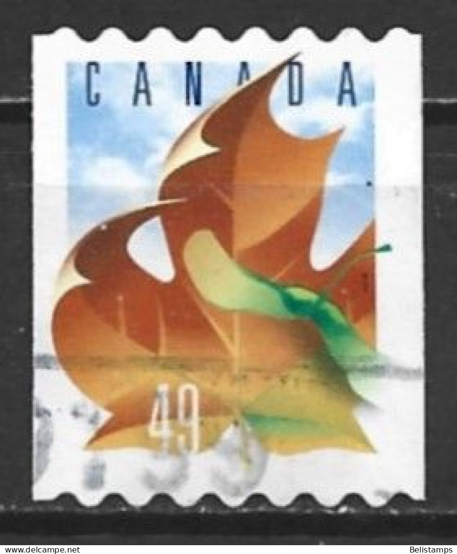 Canada 2003. Scott #2008 (U) Maple Leaf And Samara - Rollo De Sellos