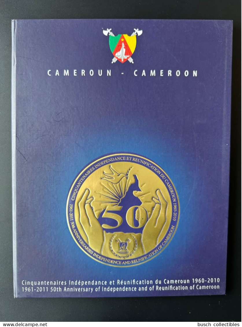 Cameroun Cameroon Kamerun 2010 Folder / Coffret Mi. 1261 - 1264 Bl. 37 Cinquantenaires Indépendance Et Réunification - Cameroun (1960-...)