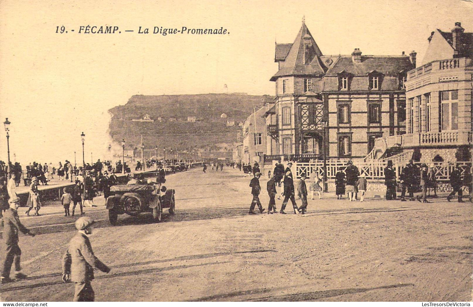 FRANCE - 76 - Fécamp - La Digue-Promenade - Carte Postale Ancienne - Fécamp