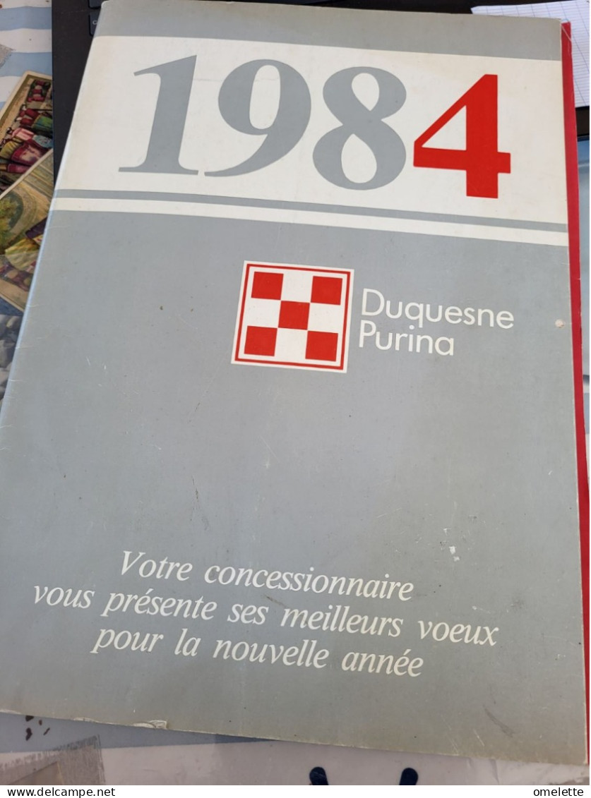 DUQUESNE PURINA 1984 /ILLUSTRATIONS ET CONCEPTION H.APPEL MERTINY - Grand Format : 1981-90