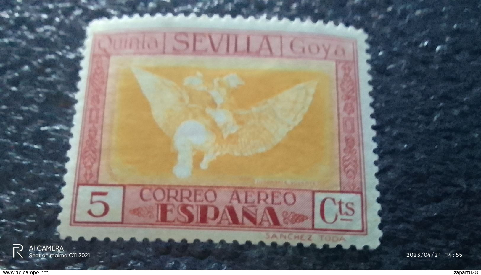 İSPANYA--1930--           5C        AIRMAIL GOYA - Nuevos