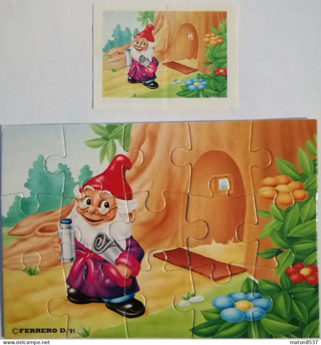 Kinder : Badezimmerzwerge – Aussen 1993 - Badezimmerzwerge – 2 + BPZ - Puzzles