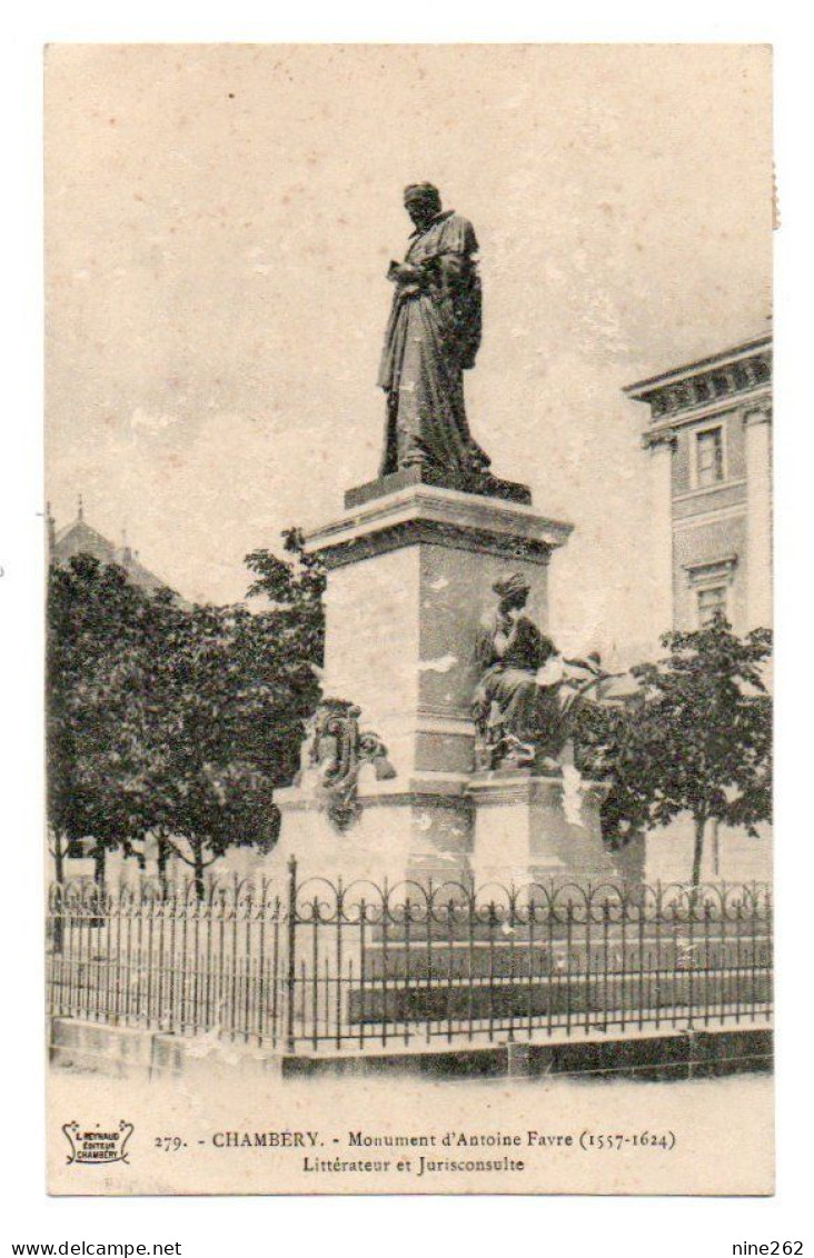 SAVOIE...CHAMBERY....CACHET DAGUIN ..GARE DE CHAMBERY....1911. - Andere & Zonder Classificatie