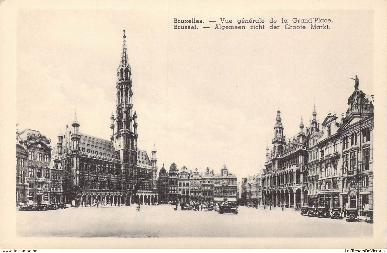 BELGIQUE - Bruxelles - Vue Générale De La Grand Place - Carte Postale Ancienne - Plätze