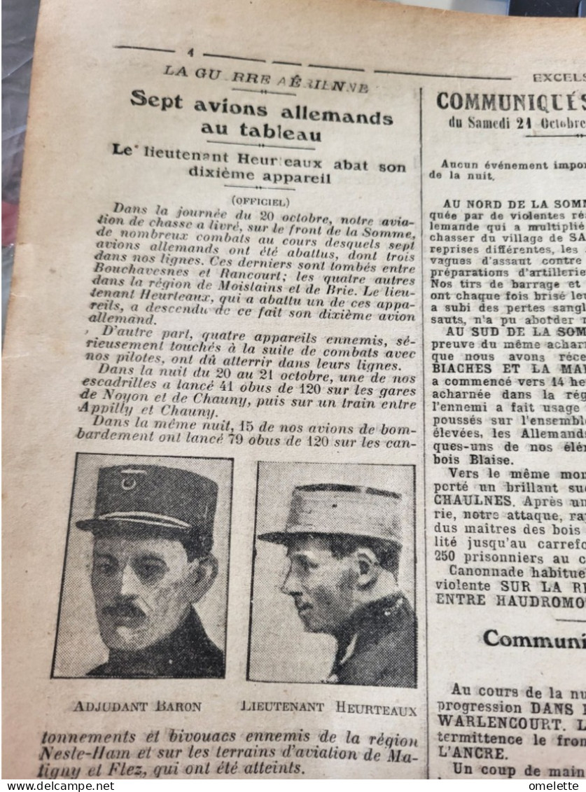 EXCELSIOR 16/ ROI ESPAGNE ET ENFANTS /AVIATEURS HARON HEURTEAUX /RAID SALONIQUE BUCAREST LOUIS NOEL/MAROC SPAHIS - General Issues