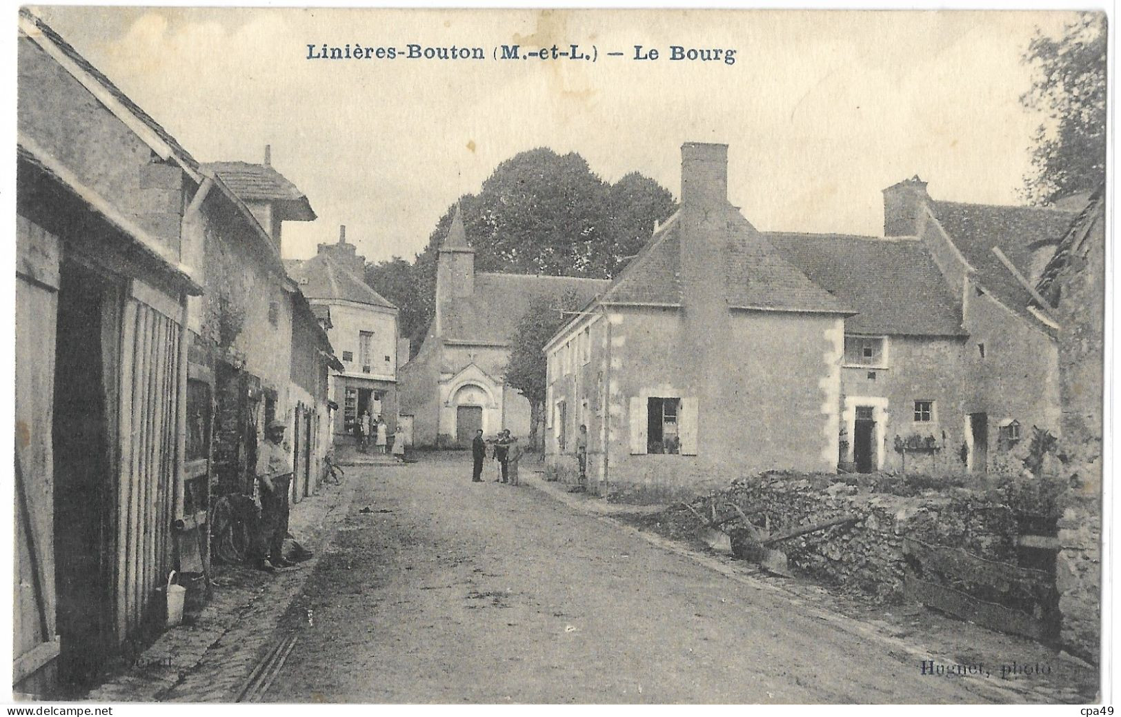 49     LINIERES - BOUTON  LE  BOURG - Autres & Non Classés