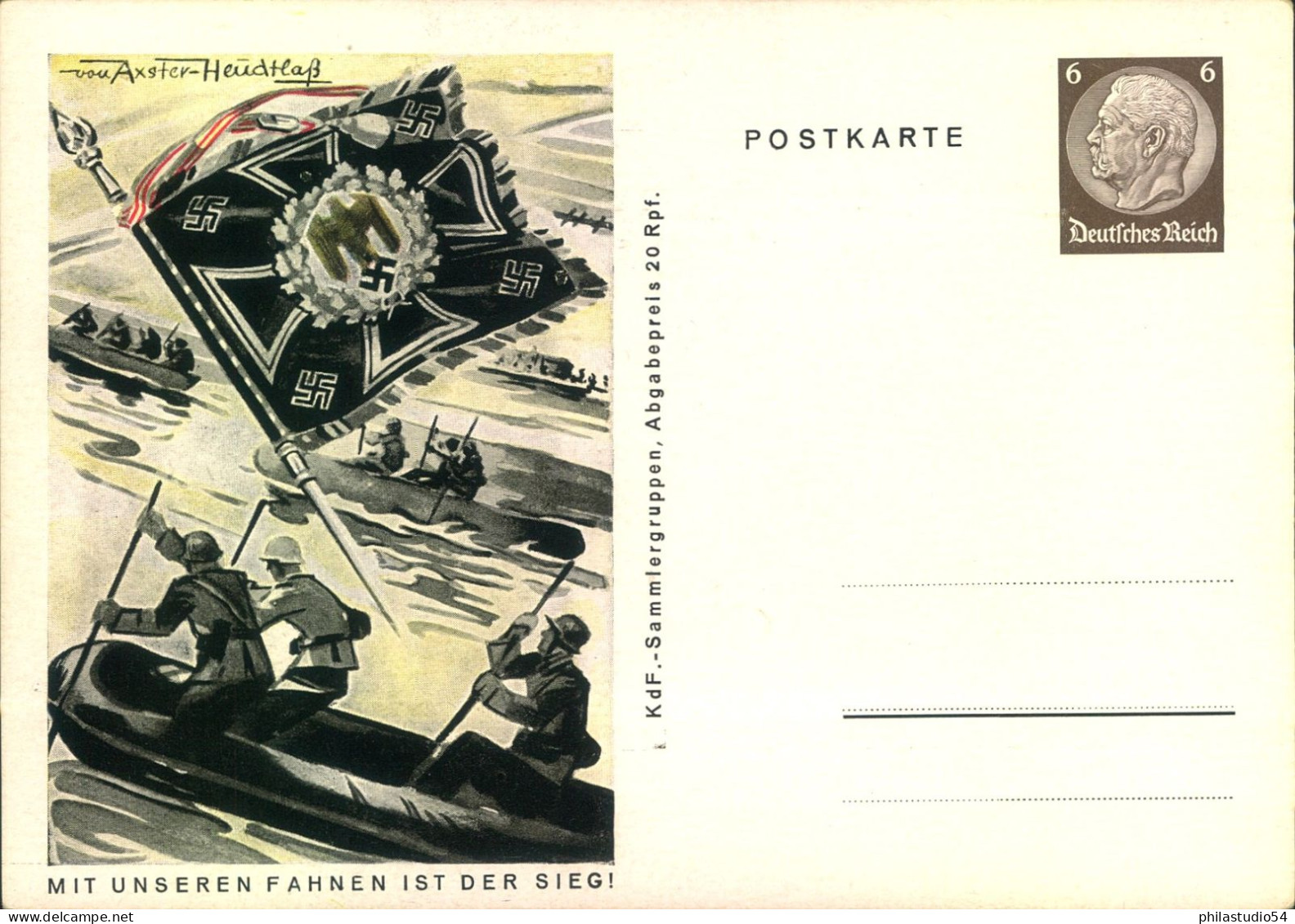 1941, Komplette Serie  Ganzsachen "Mit Unseren Fahnen Ist Der Siege" Sauber Ungebrraucht - Postcards