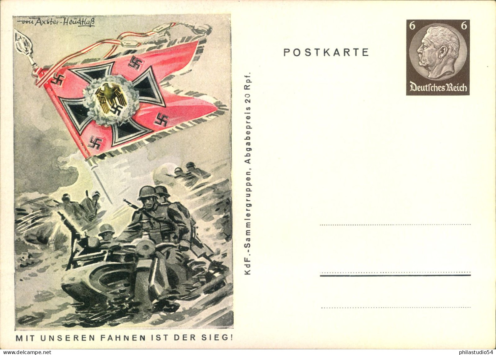 1941, Komplette Serie  Ganzsachen "Mit Unseren Fahnen Ist Der Siege" Sauber Ungebrraucht - Cartes Postales