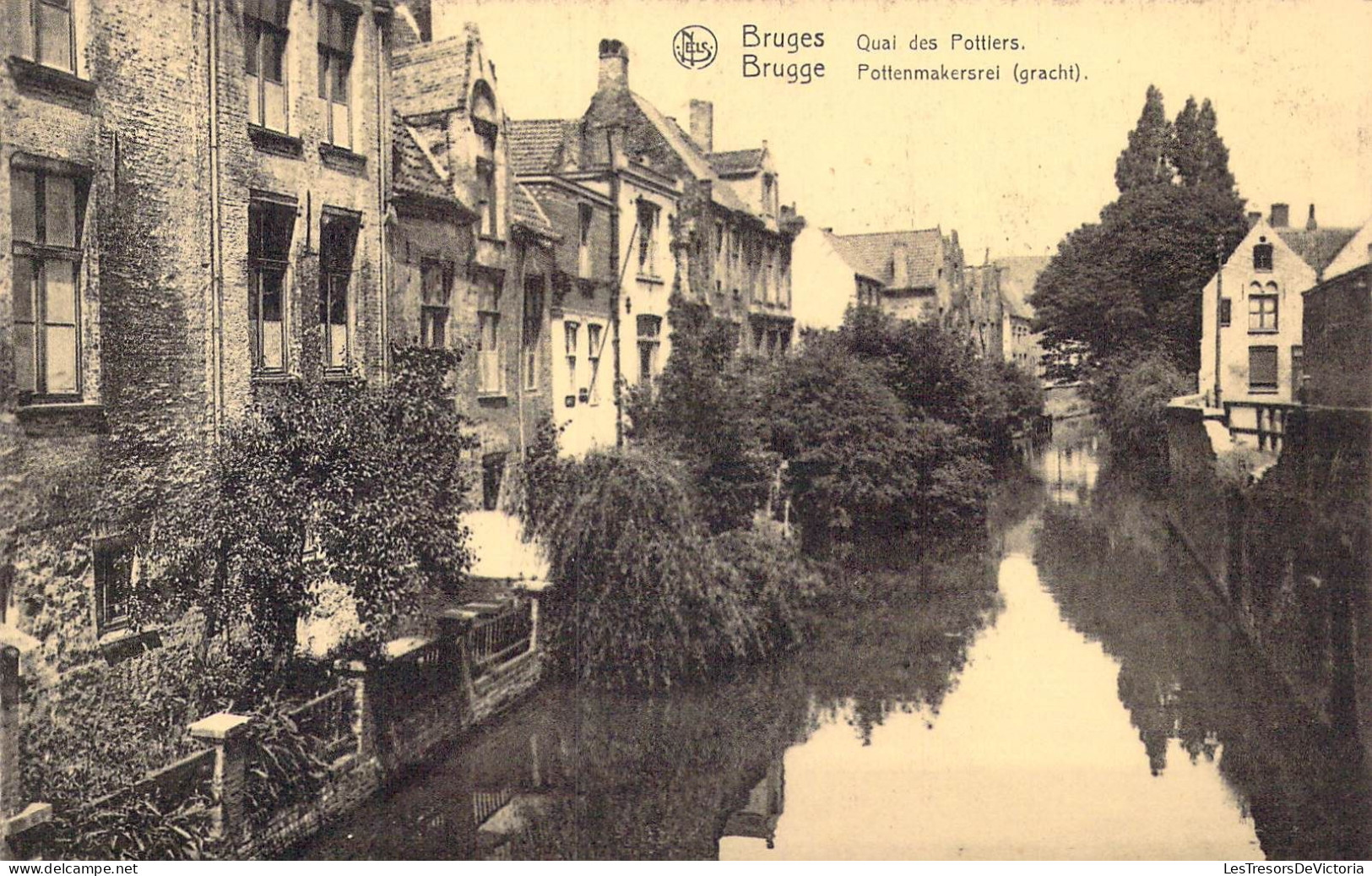 BELGIQUE - Brugge - Quai Des Pottiers - Carte Postale Ancienne - Brugge