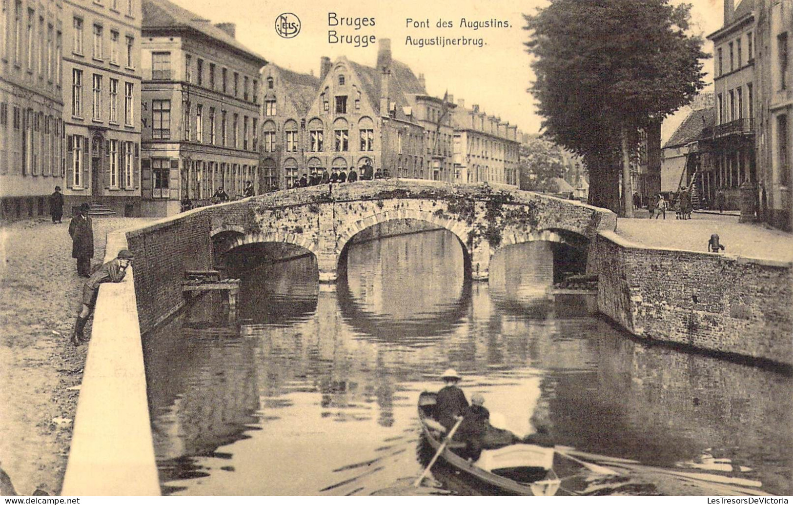 BELGIQUE - Brugge - Pont Des Augustins - Carte Postale Ancienne - Brugge