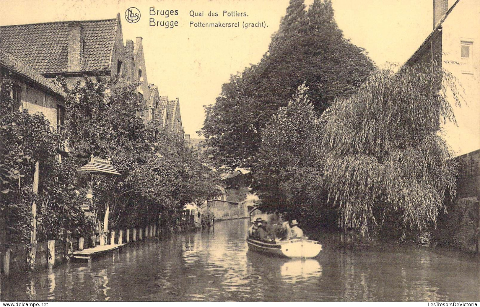 BELGIQUE - Brugge - Quai Des Pottiers - Carte Postale Ancienne - Brugge