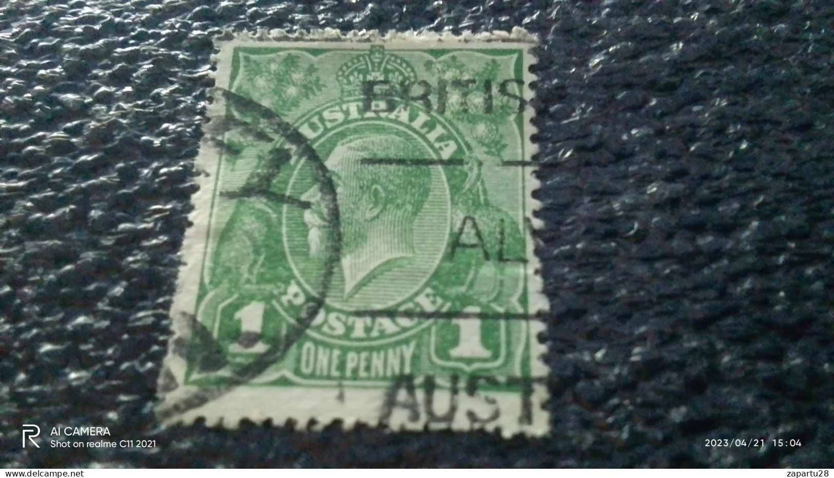 AVUSTRALYA-1918-24        1P     GEORGE V.      USED - Nuevos