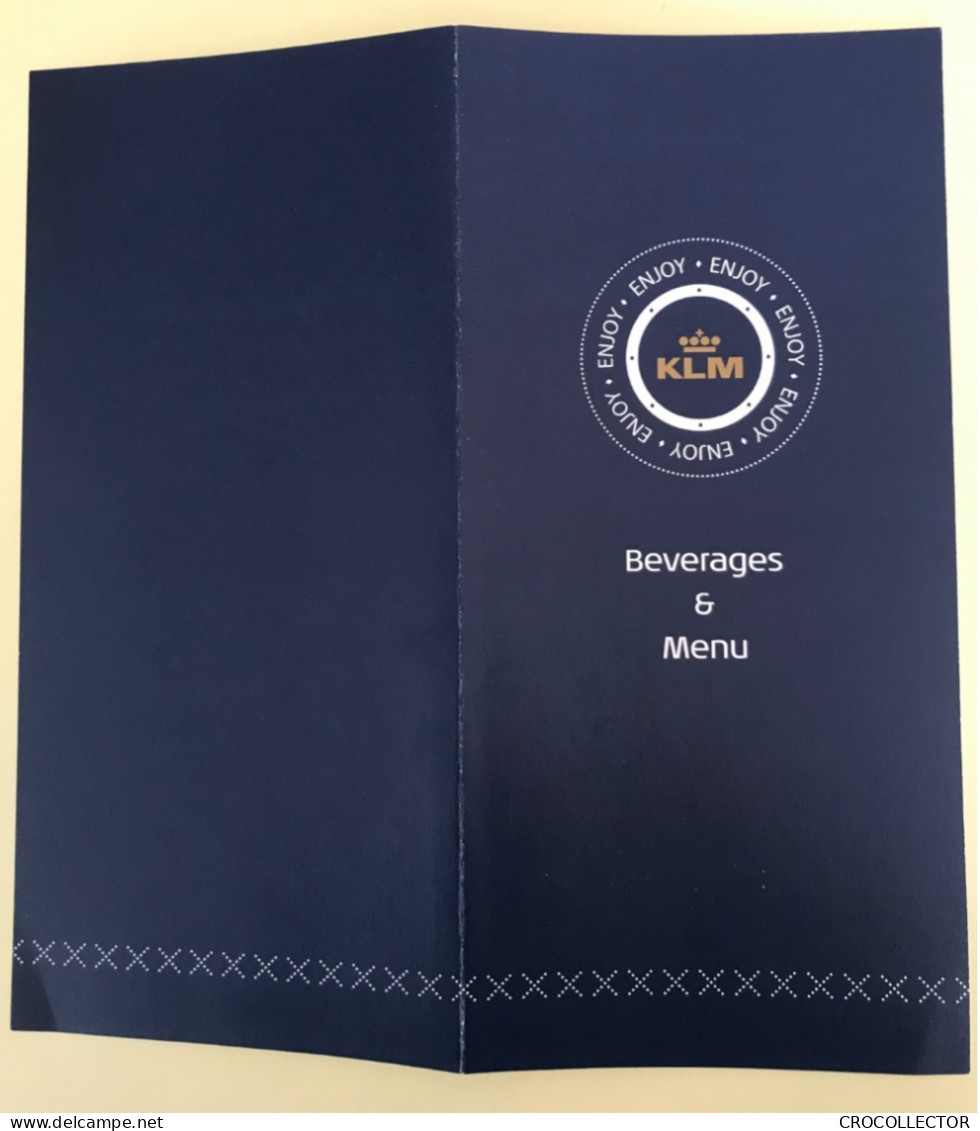 KLM Menu V00.350-V2A - Menükarten