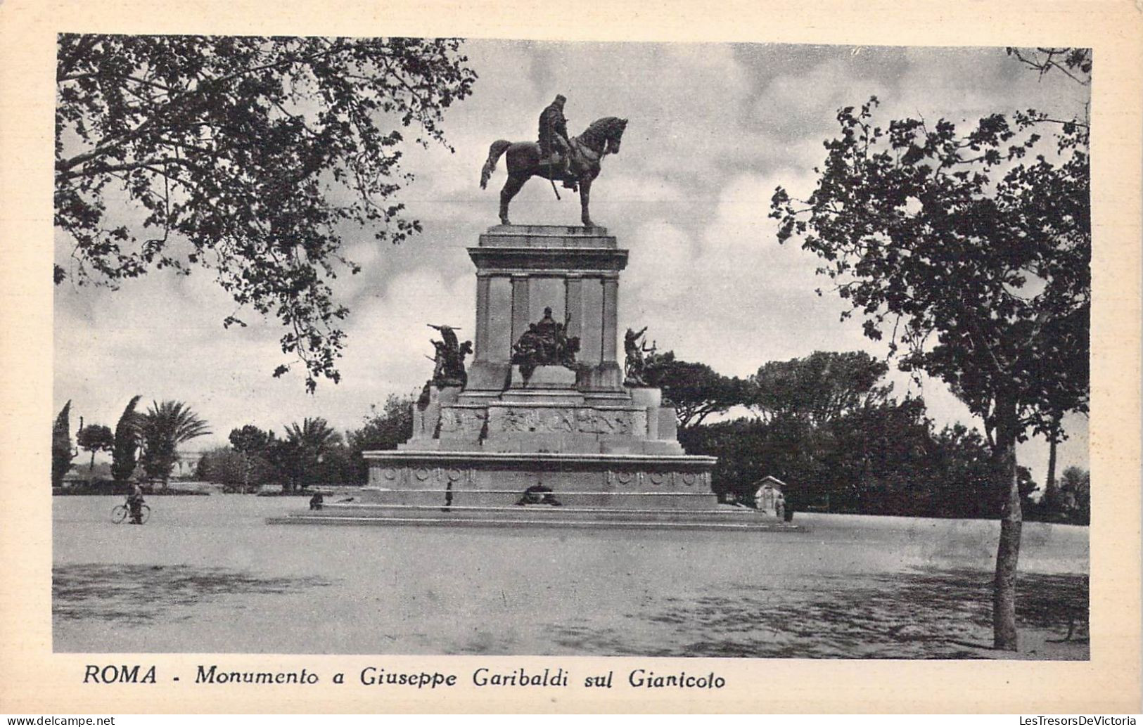 ITALIE - Roma - Monumento A Giuseppe Garibaldi Sul Gianicolo - Carte Postale Ancienne - Otros Monumentos Y Edificios
