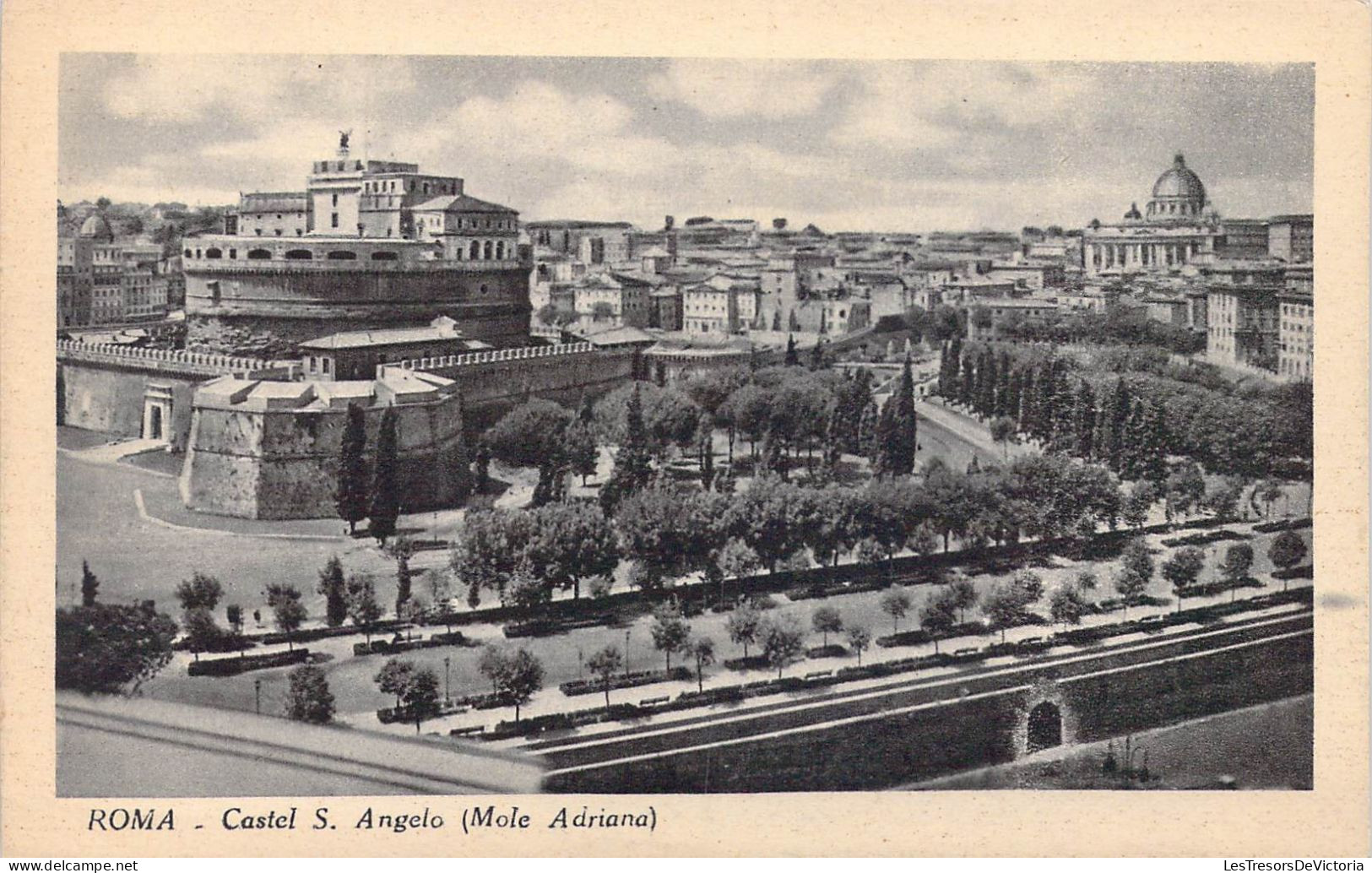 ITALIE - Roma - Castel S. Angelo ( Mole Adriana ) - Carte Postale Ancienne - Altri Monumenti, Edifici