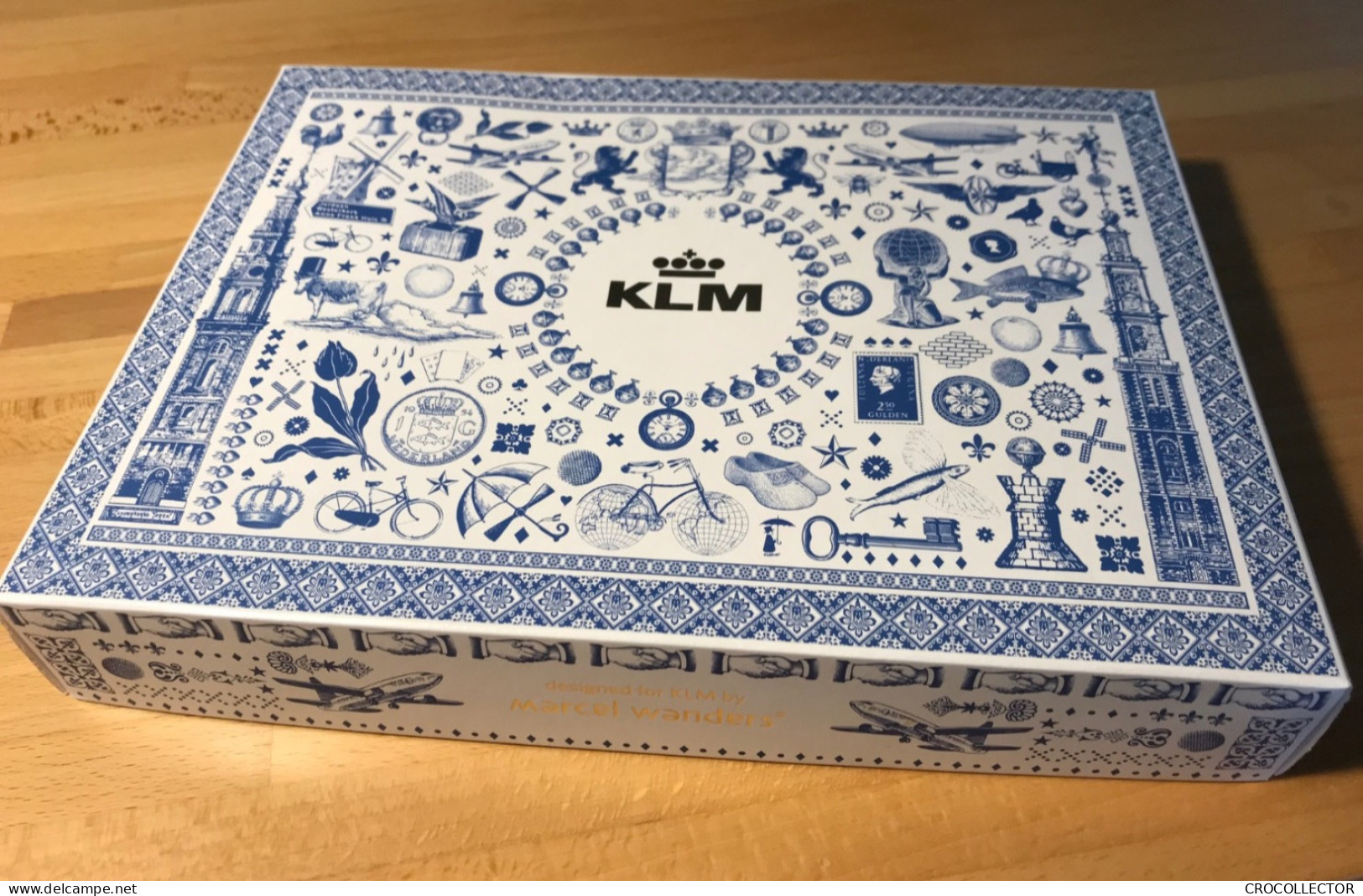 KLM Meal Box "Marcel Wanders" Business Class On European Routes And Menu V00-353-V2A - Cubertería