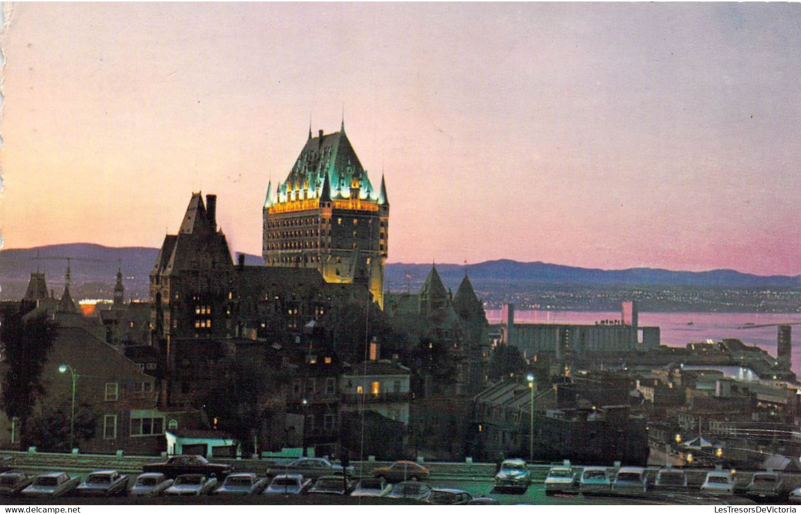 CANADA - Québec La Nuit - Carte Postale Ancienne - Sonstige & Ohne Zuordnung