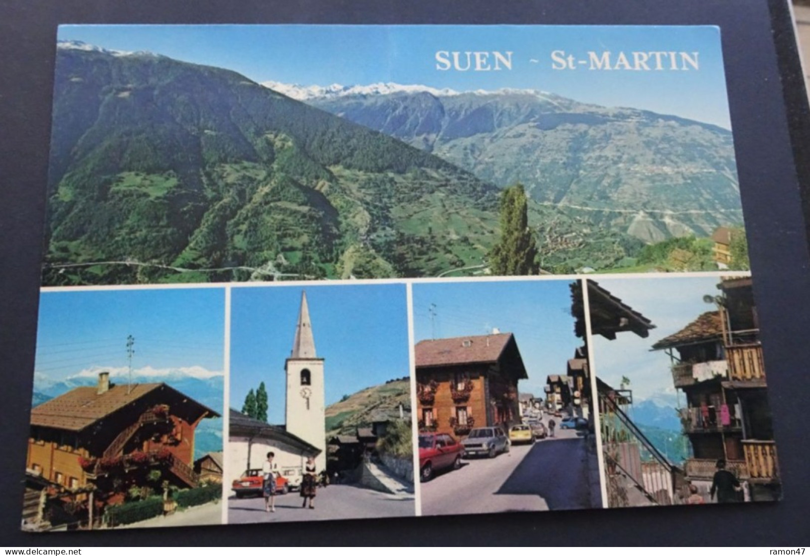 Suen - St. Martin - Vue Du Val D'Hérens Et Du Val Des Dix Depuis Les Villages De Suen-St.Martin - # 8217 - Saint-Martin