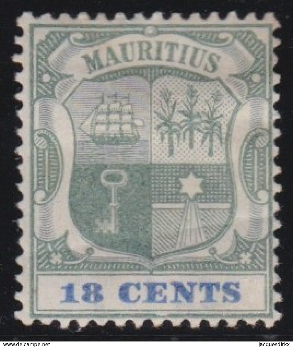 Mauritius         .   SG    .    132       .    *     .       Mint-hinged - Mauricio (...-1967)