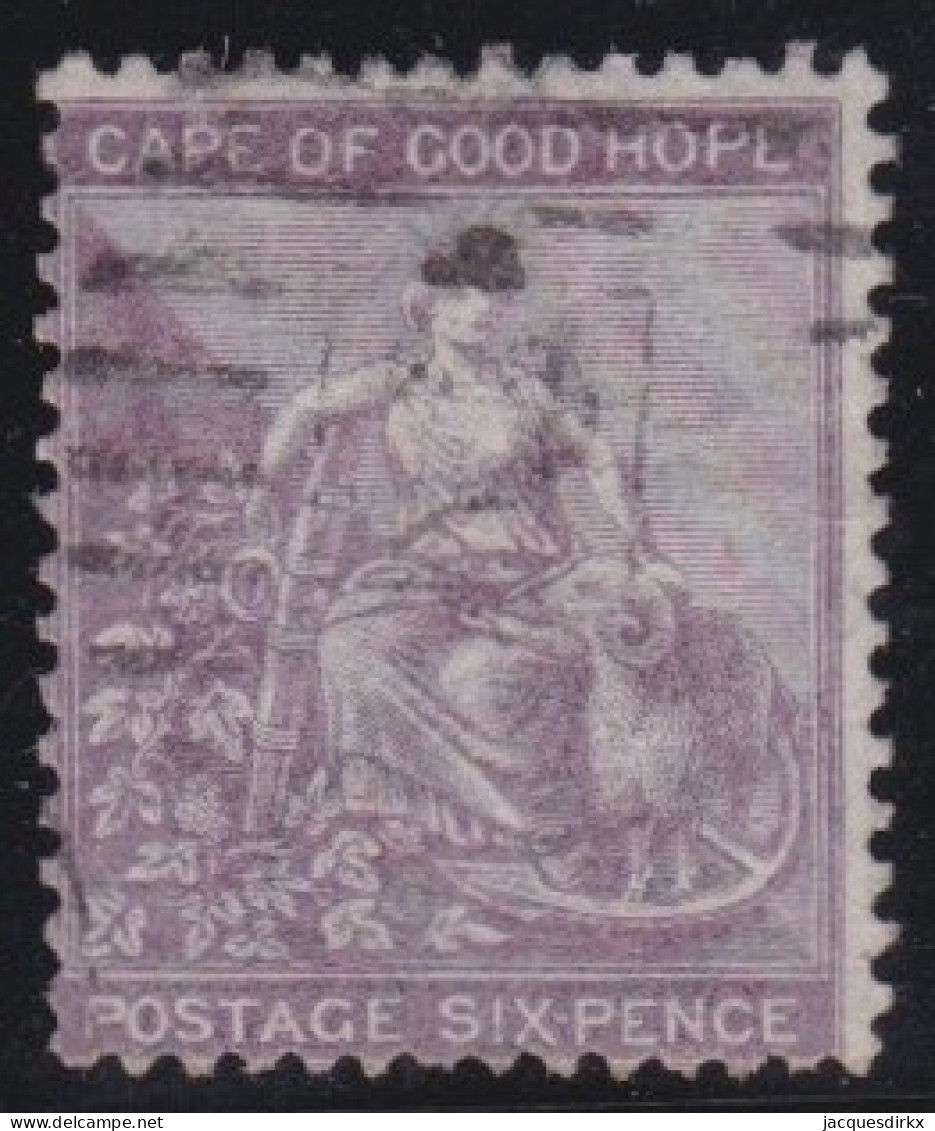 Cape Of Good Hope          .   SG    .   25a       .    O   .      Cancelled - Cap De Bonne Espérance (1853-1904)