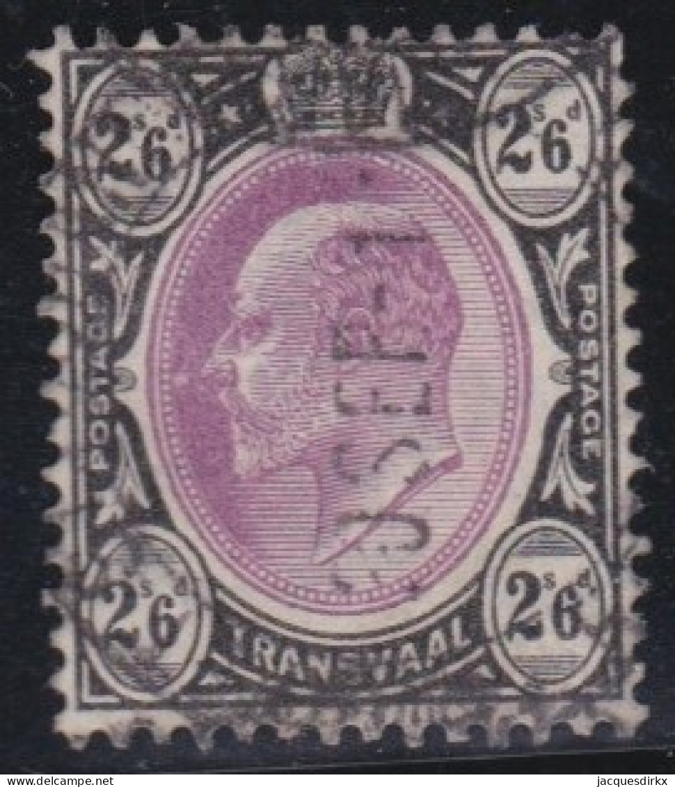 Transvaal           .   SG    .     269       .    O      .      Cancelled - Transvaal (1870-1909)