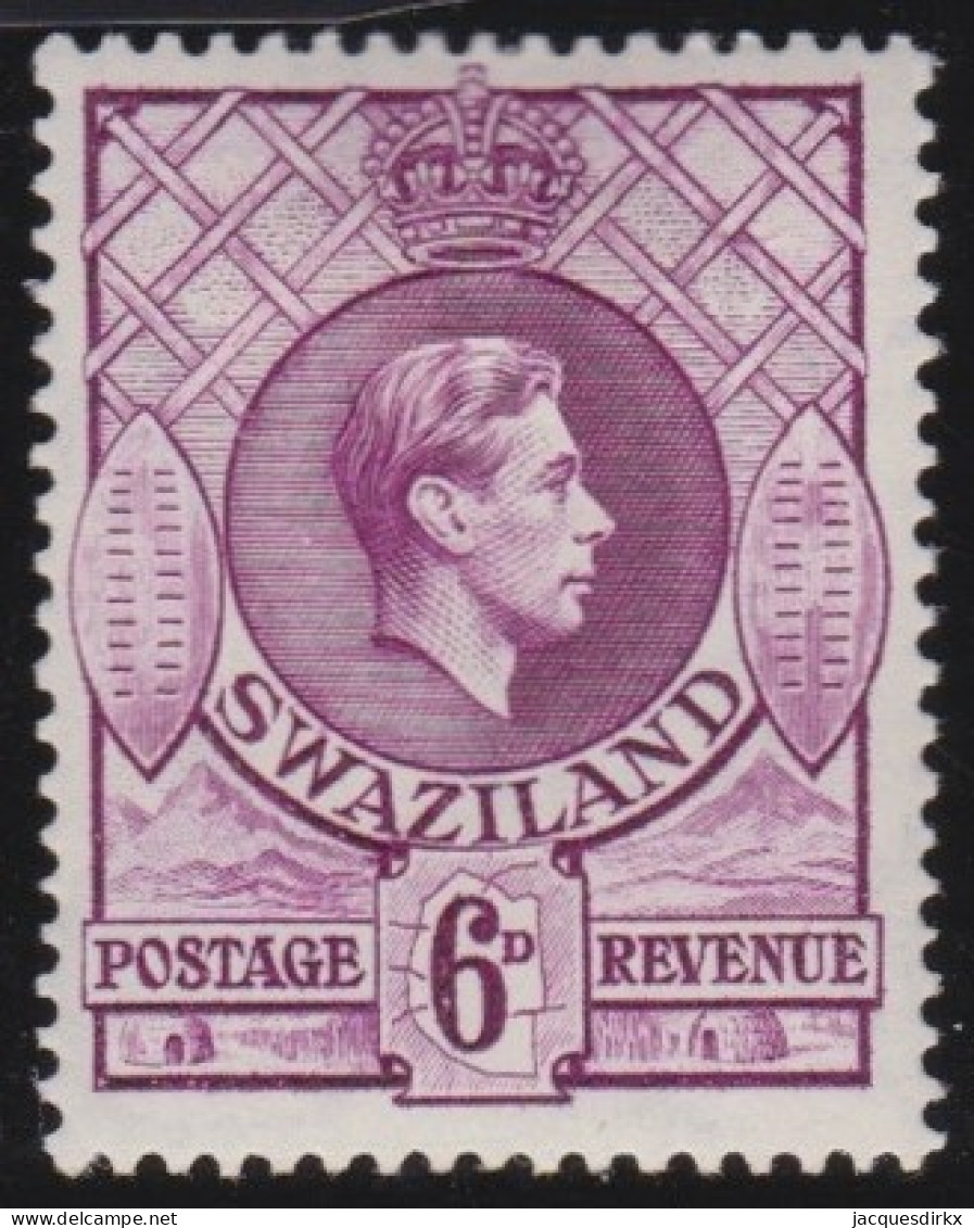 Swaziland         .   SG    .     34      .    *        .     Mint-hinged - Swasiland (...-1967)