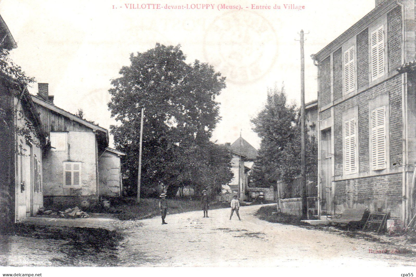 VILLOTTE DEVANT LOUPPY  -  Entrée Du Village  -  N°1 - Pierrefitte Sur Aire