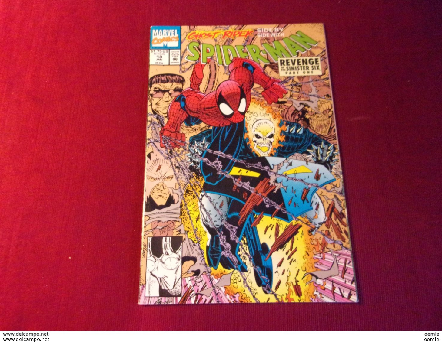 GHOST RIDER    SPIDER MAN  18 JAN - Marvel