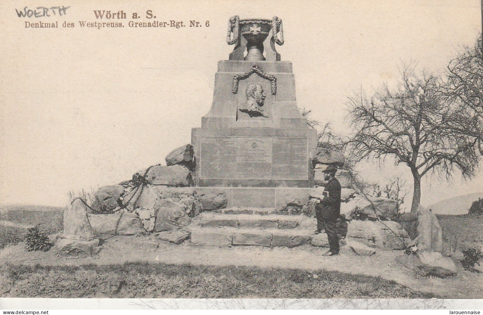 67 - WOERTH A S. - Denkmal Des 3 Westpreuss Grenadier Rgt  Nr 6 - Woerth