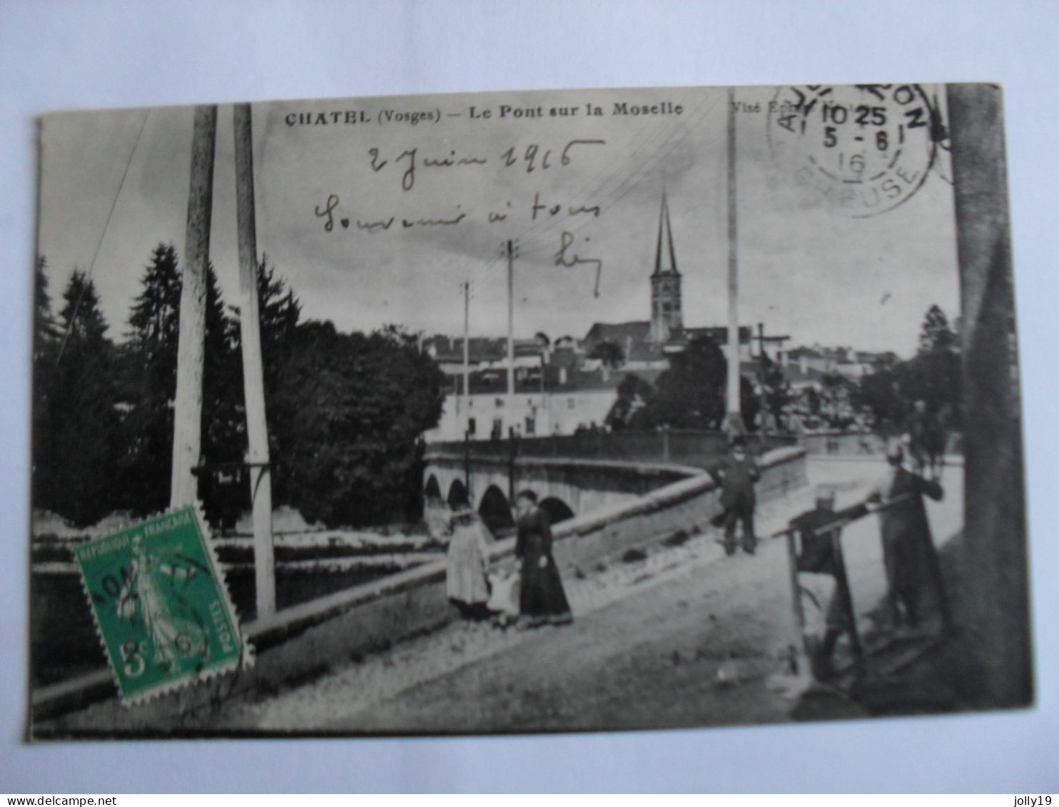 88 - CHATEL - Le Pont Sur La Moselle - Chatel Sur Moselle