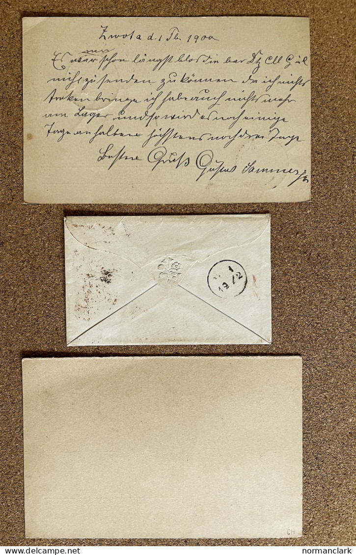 GERMANY AND STATES 1855-1922 SELECTION OF POSTAL STATIONERY MOSTLY USED (7) - Collezioni E Lotti