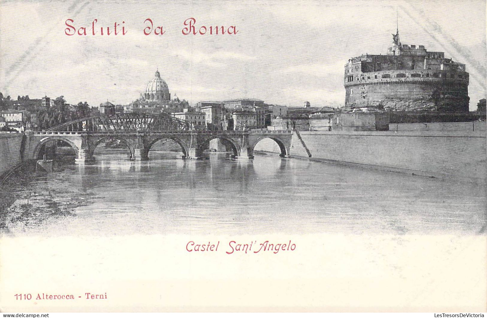 ITALIE - Roma - Saluti Da Roma - Castel Sant'Angelo - Carte Postale Ancienne - Castel Sant'Angelo