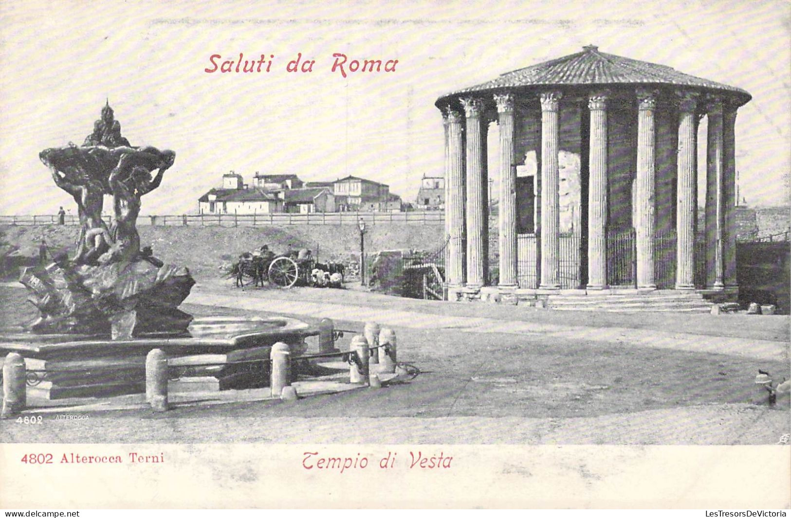 ITALIE - Roma - Tempio Di Vesta - Carte Postale Ancienne - Altri Monumenti, Edifici
