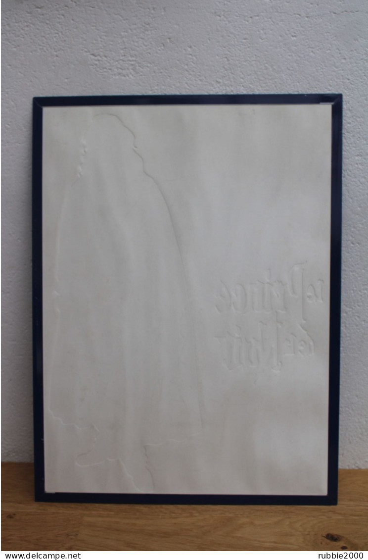 LE PRINCE DE LA NUIT YVES SWOLFS 2000 PLAQUE PUBLICITAIRE METALLIQUE GLENAT - Placas En Aluminio (desde 1961)