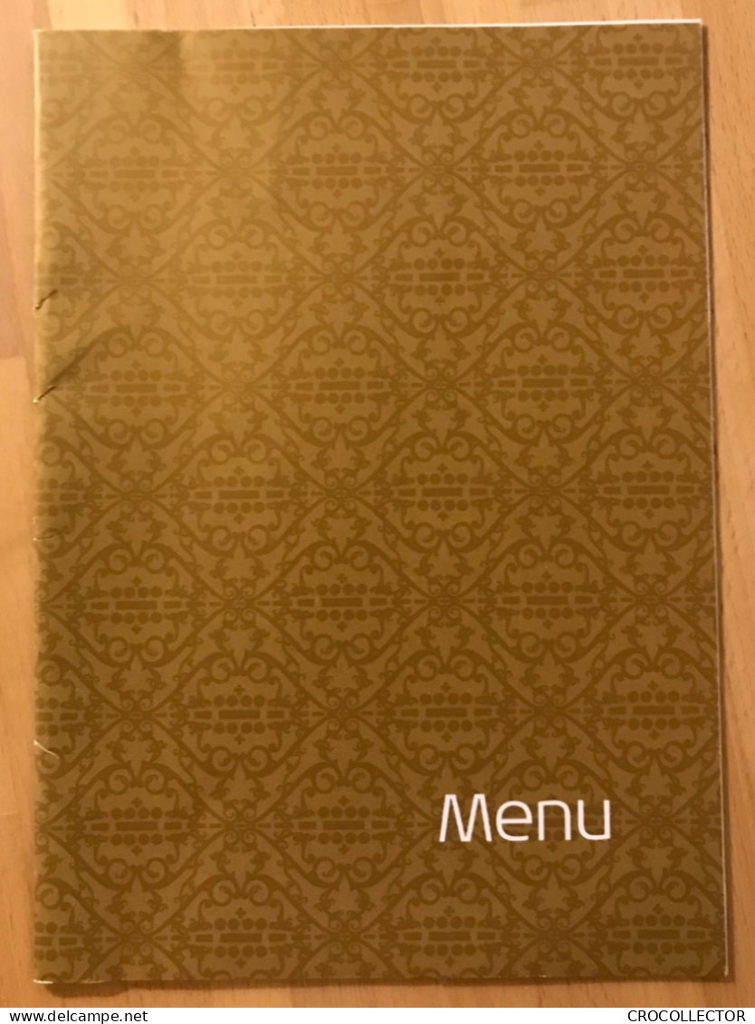 KLM Business Class Menu AMS-SIN 31 DEC 2022 - Menu Cards