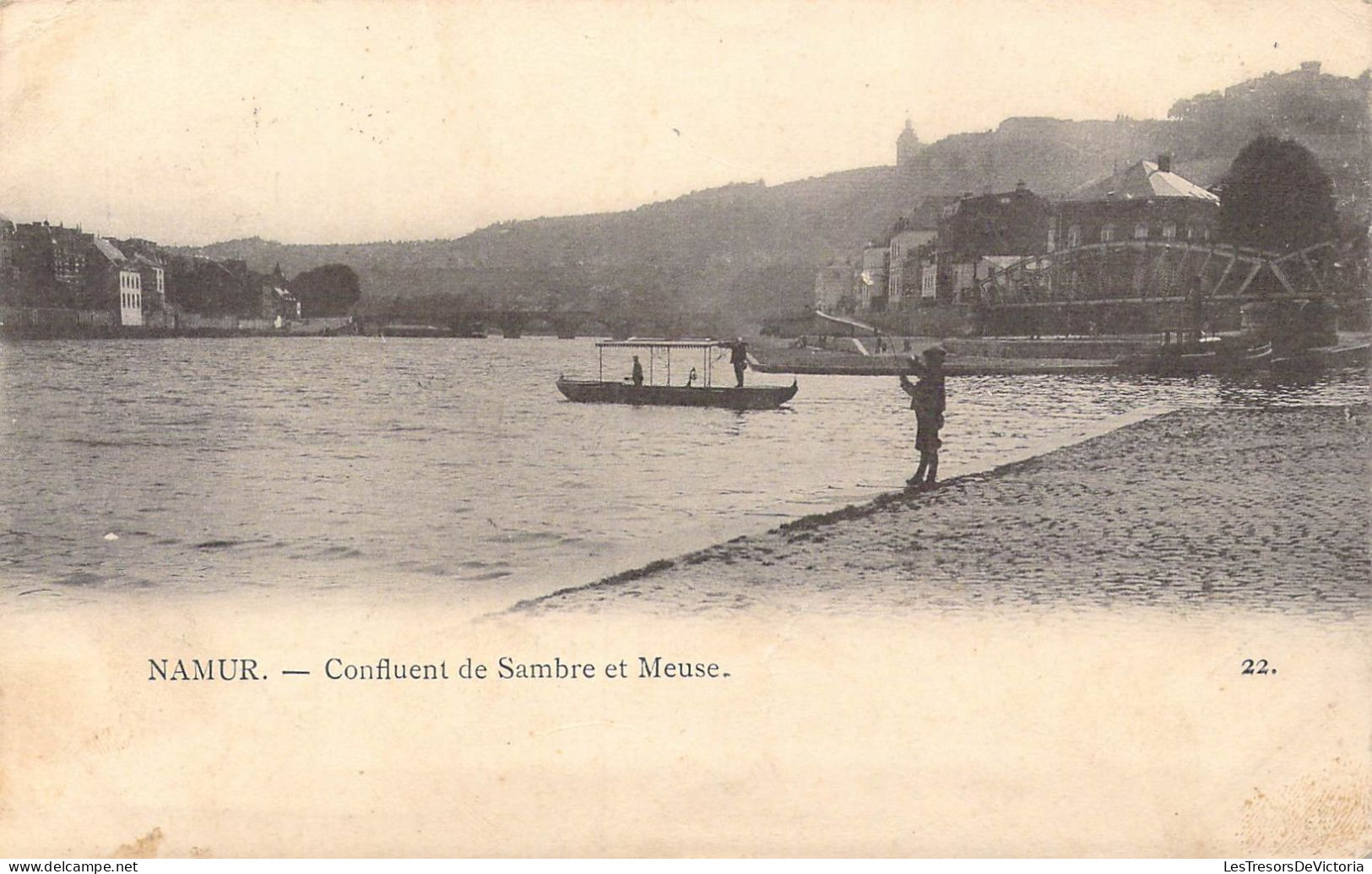 BELGIQUE - Namur - Confluent De Sambre Et Meuse - Carte Postale Ancienne - Namur