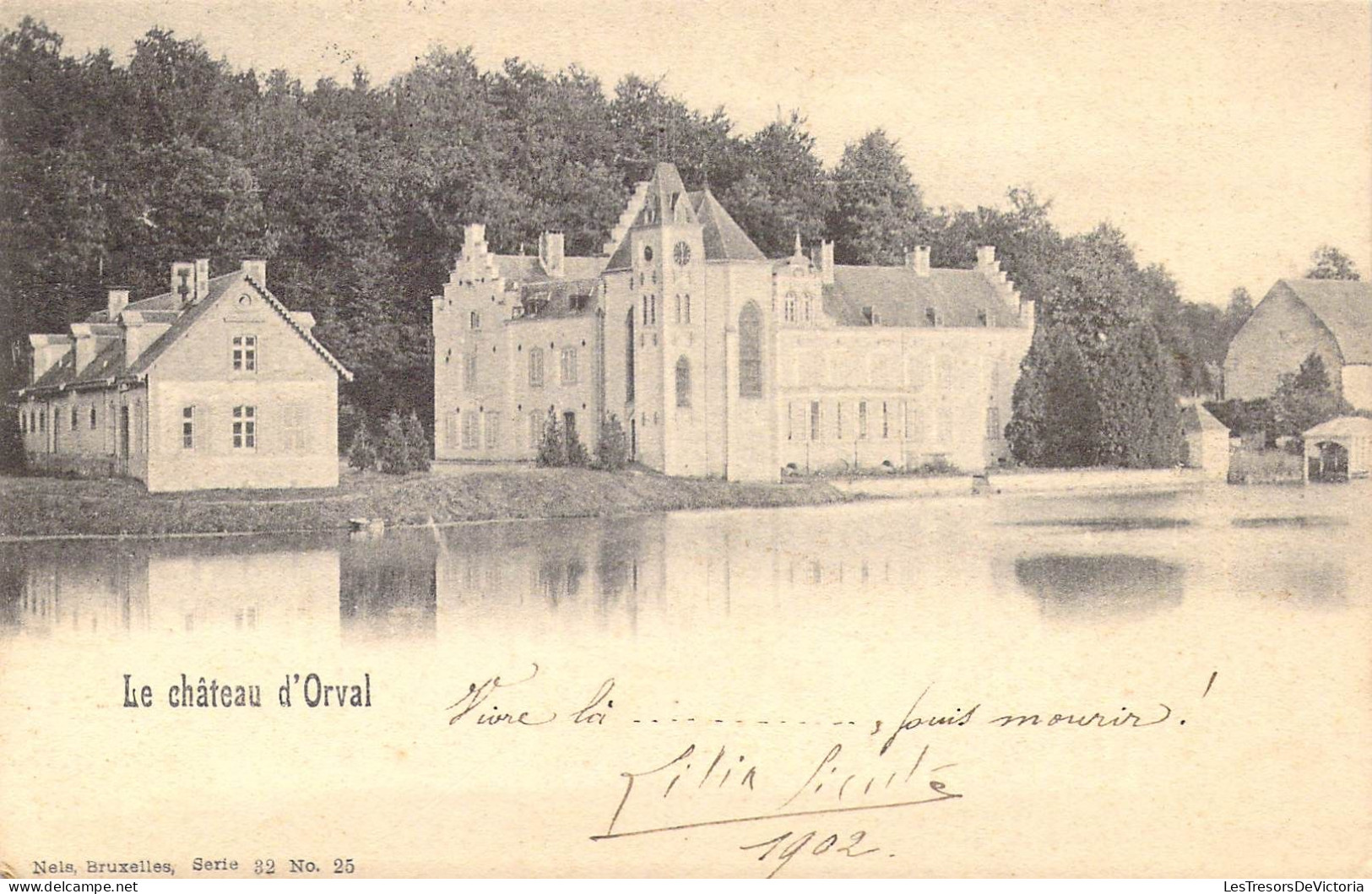 Belgique - Villers Devant Orval - Le Château D'Orval - Carte Postale Ancienne - Autres & Non Classés