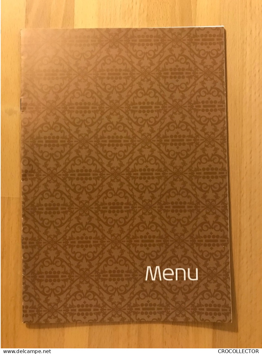 KLM Business Class Menu DPS-SIN 25 JAN 2023 - Menus