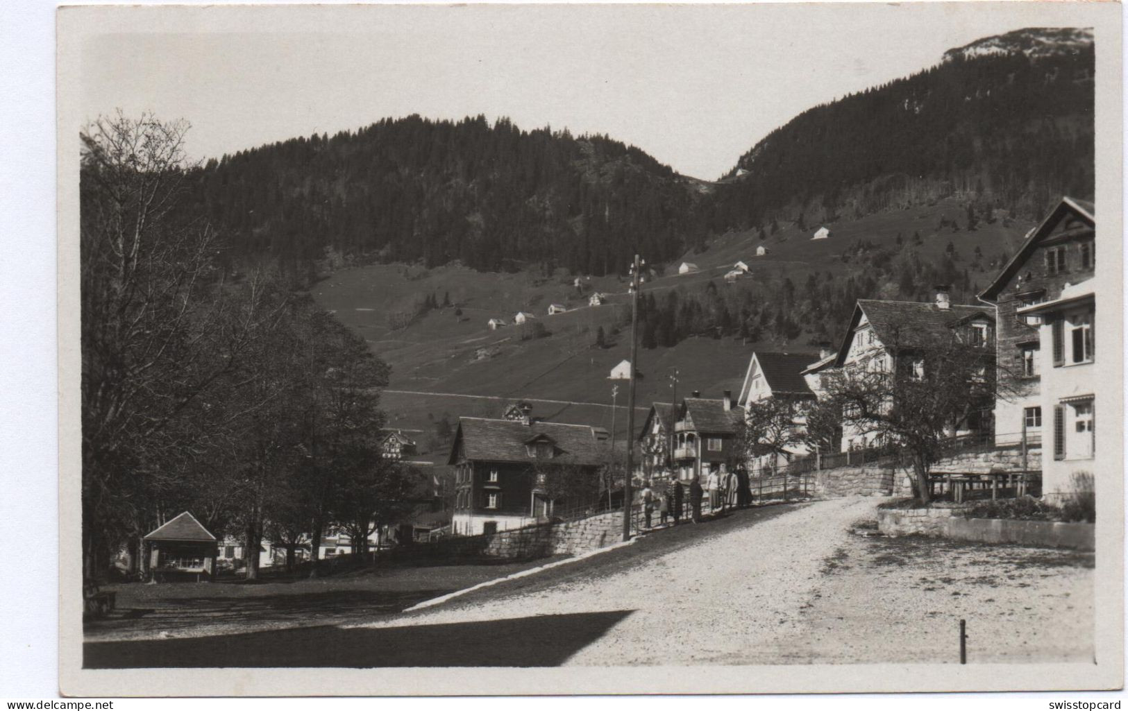 AMDEN Am Wallensee Dorfplatz Stempel Hotel Pension Löwen - Amden